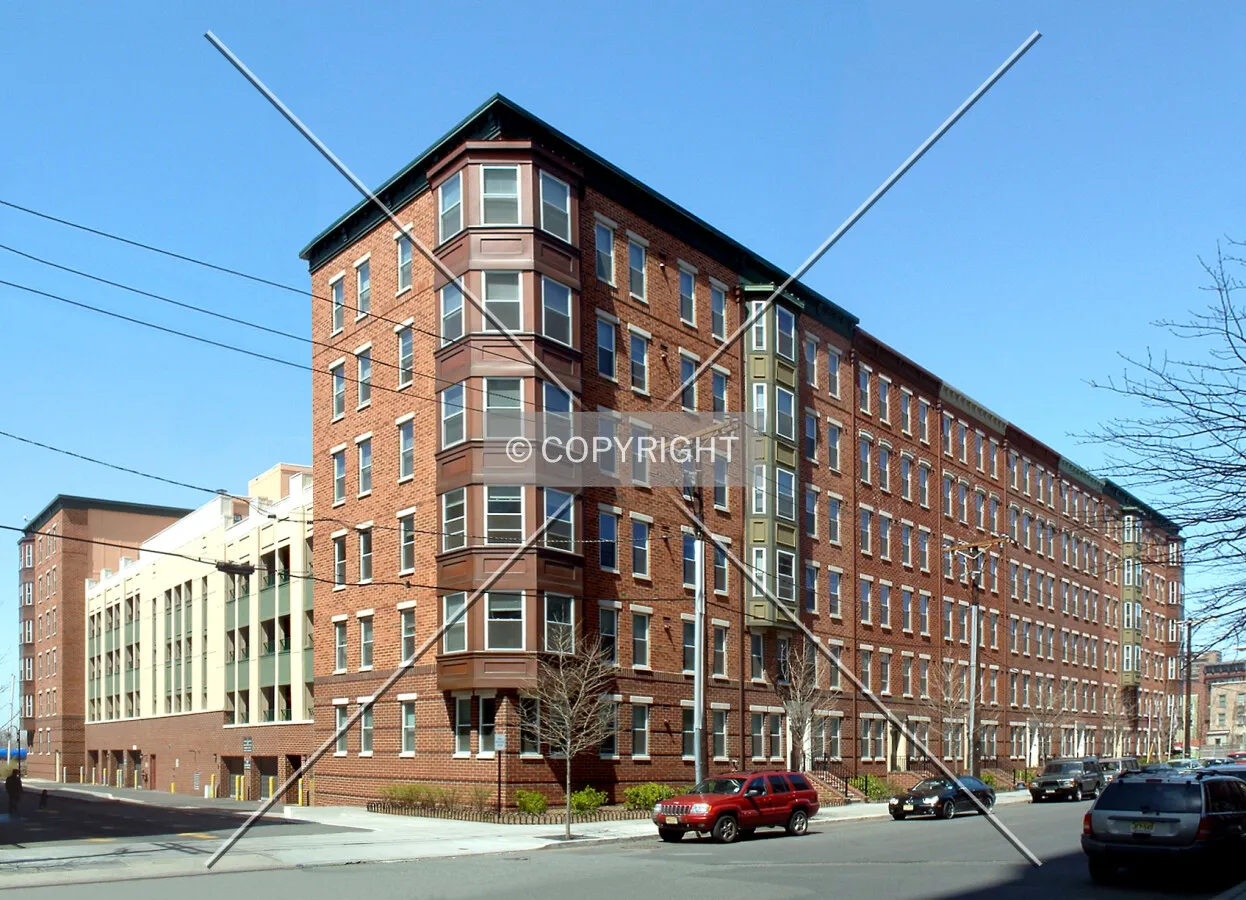 View from the southeast across Warren Street