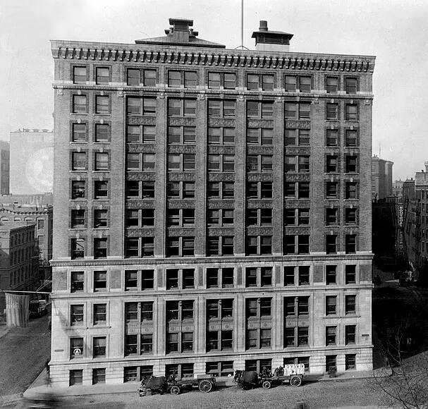 View from the southeast