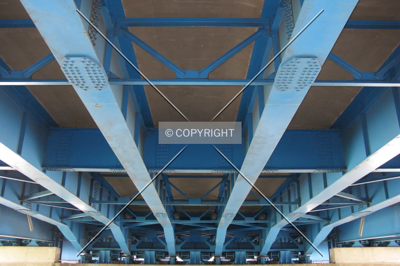 Underside at the north end