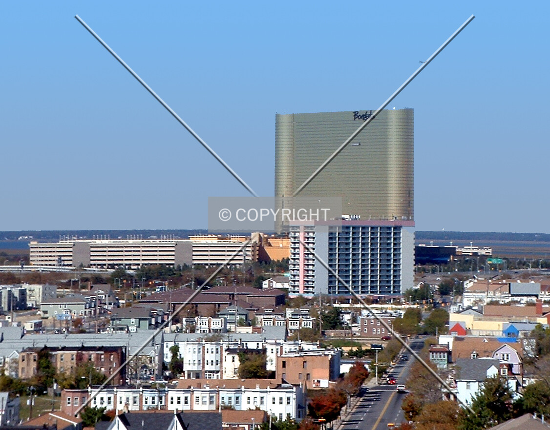 View from the southeast