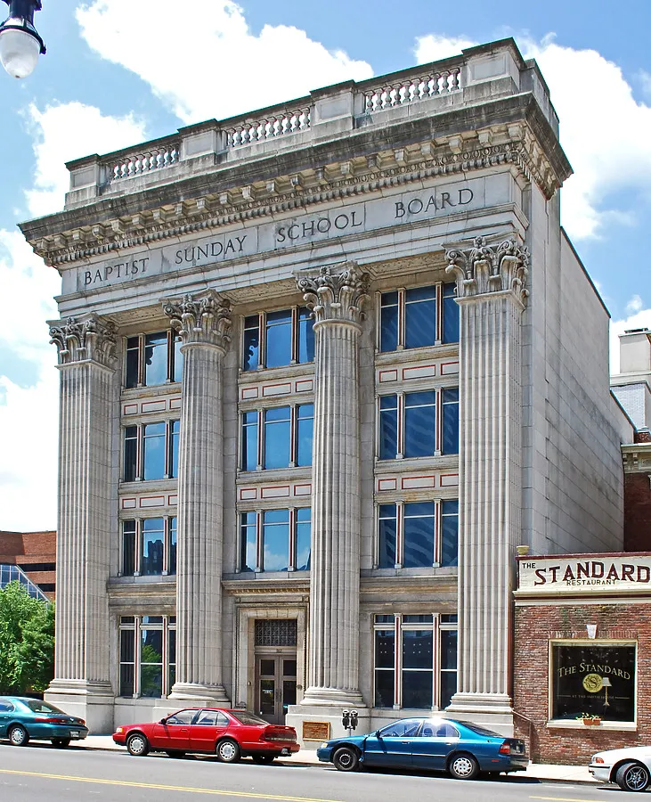 View from the northeast