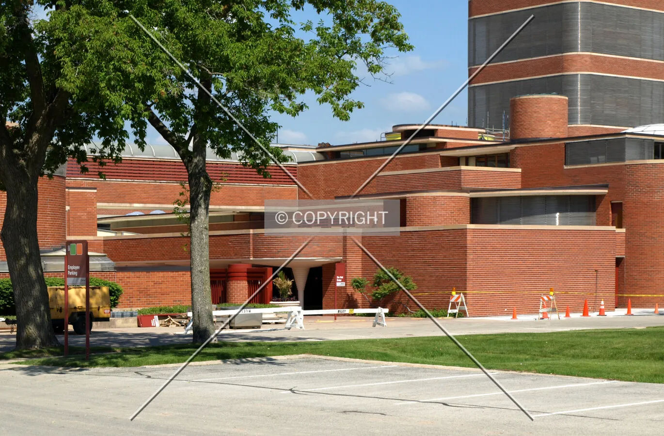 View from the southeast