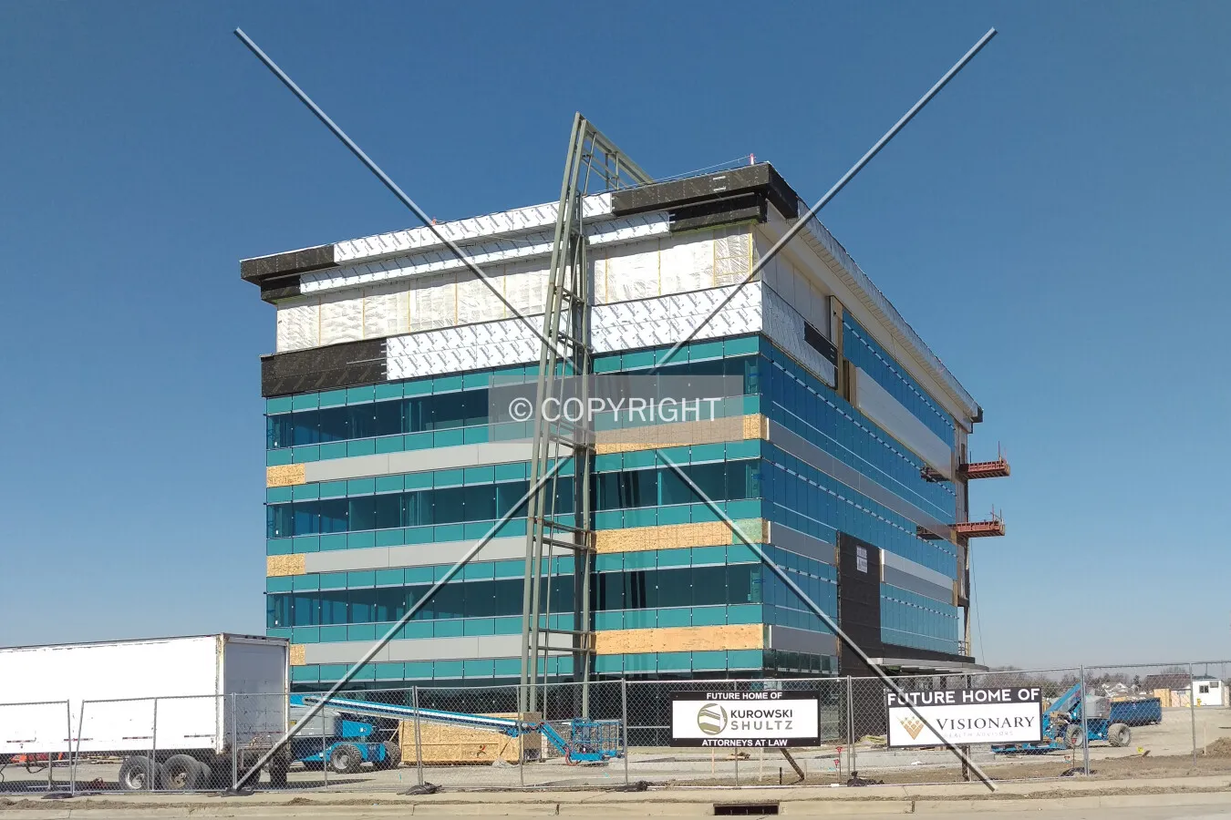 View from the southeast; February 27, 2016