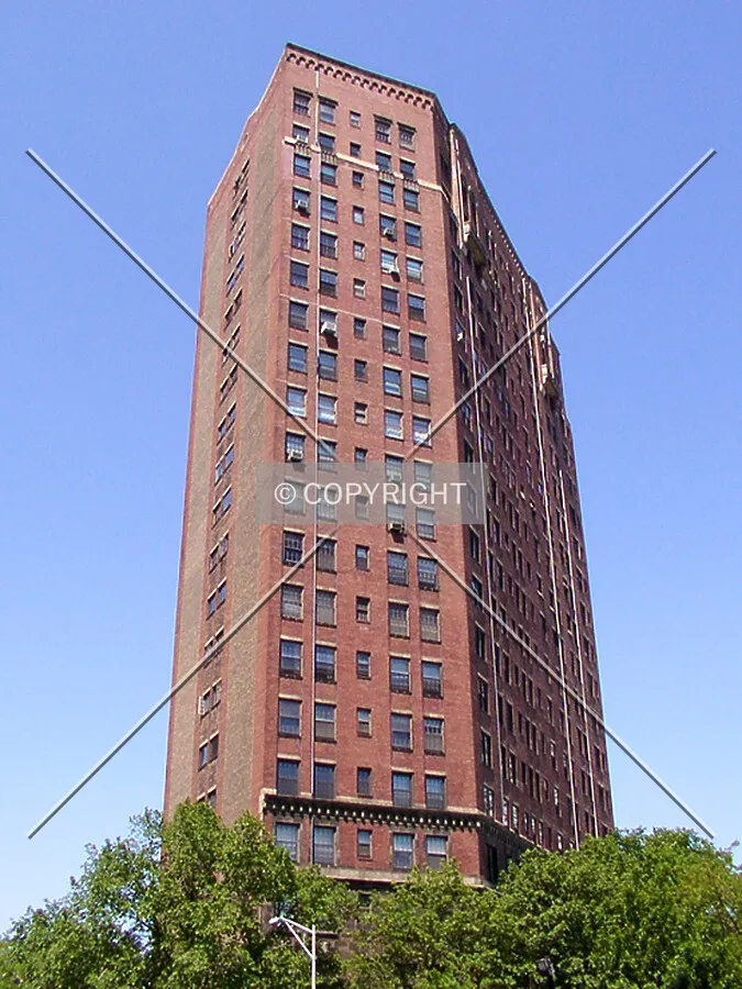 View from the southeast