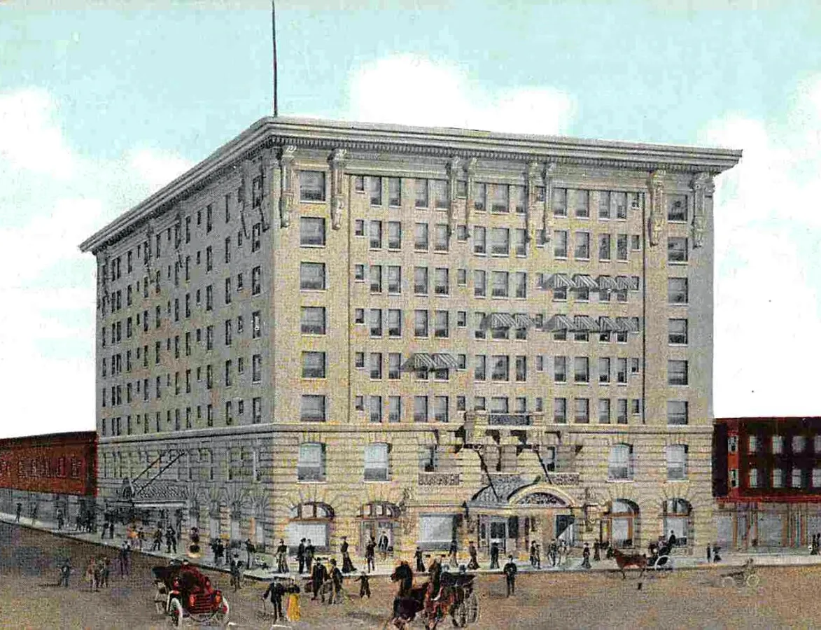 View from the southwest