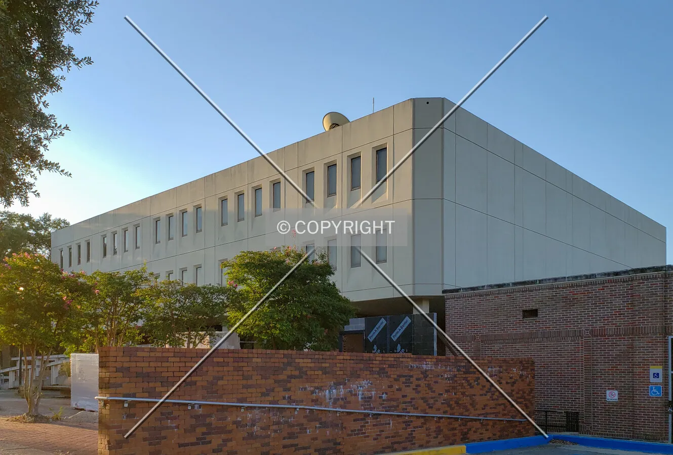 Northwest view; August 31, 2019