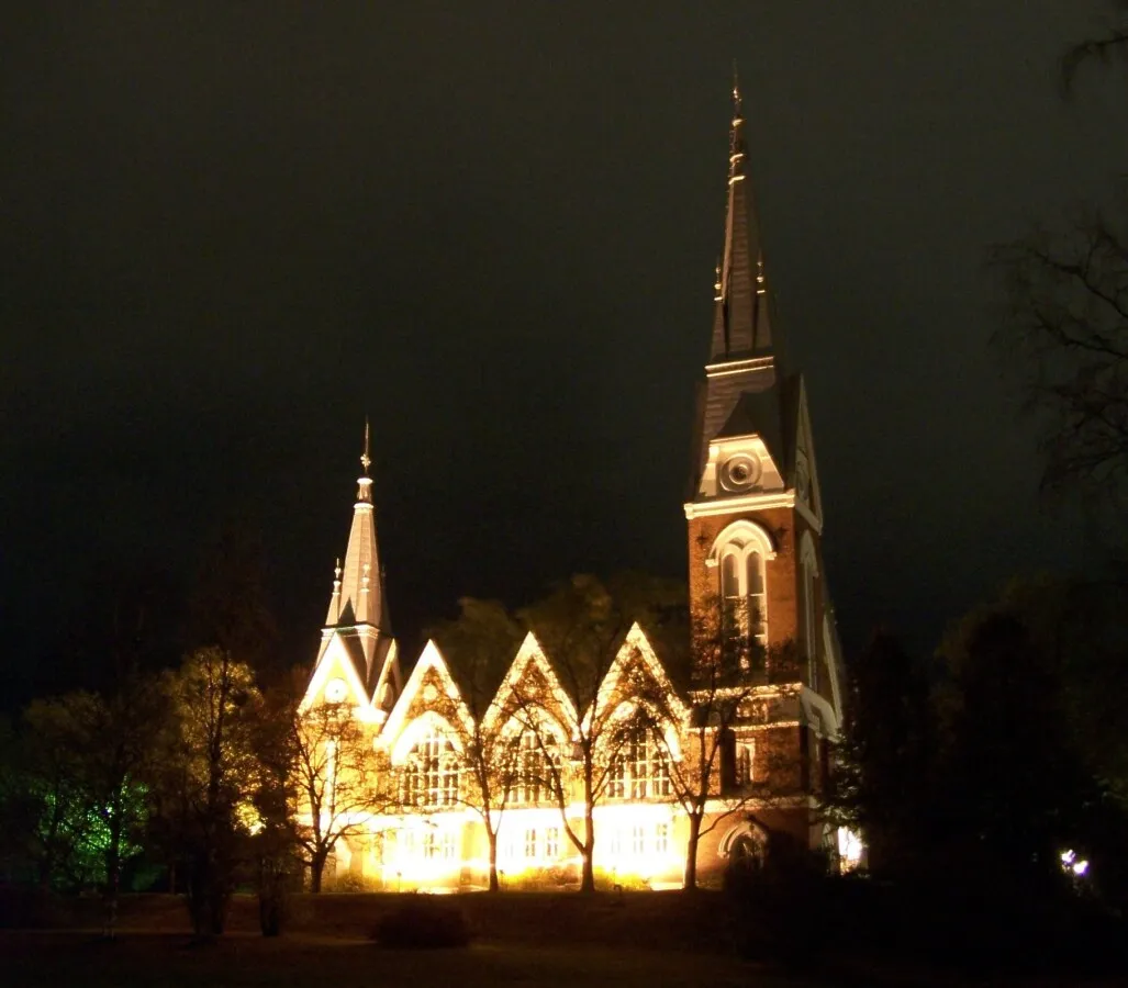 View from the north