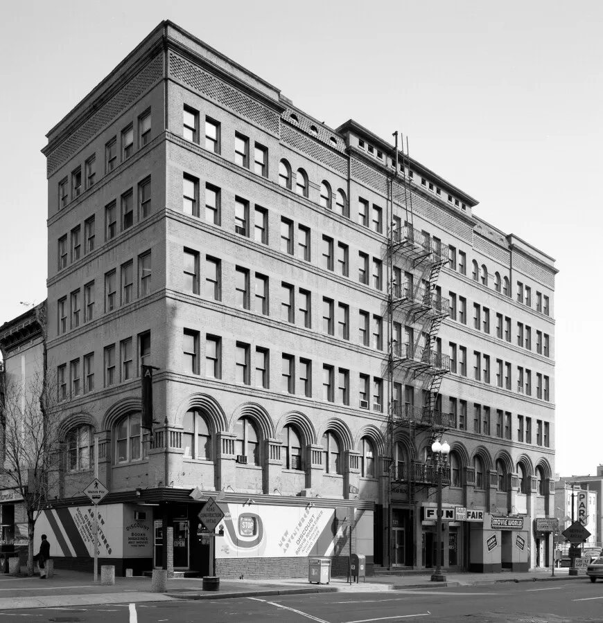 Vintage view from the northwest
