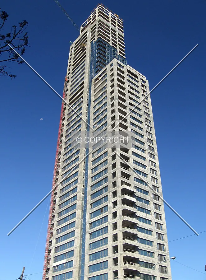 View from Alcorta avenue