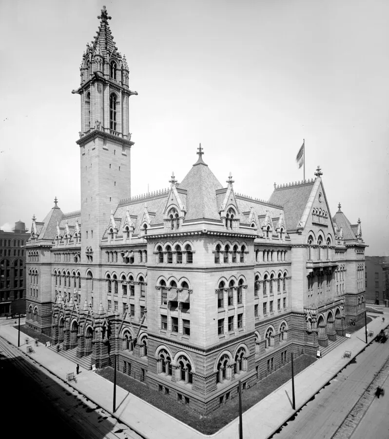 View from the southwest