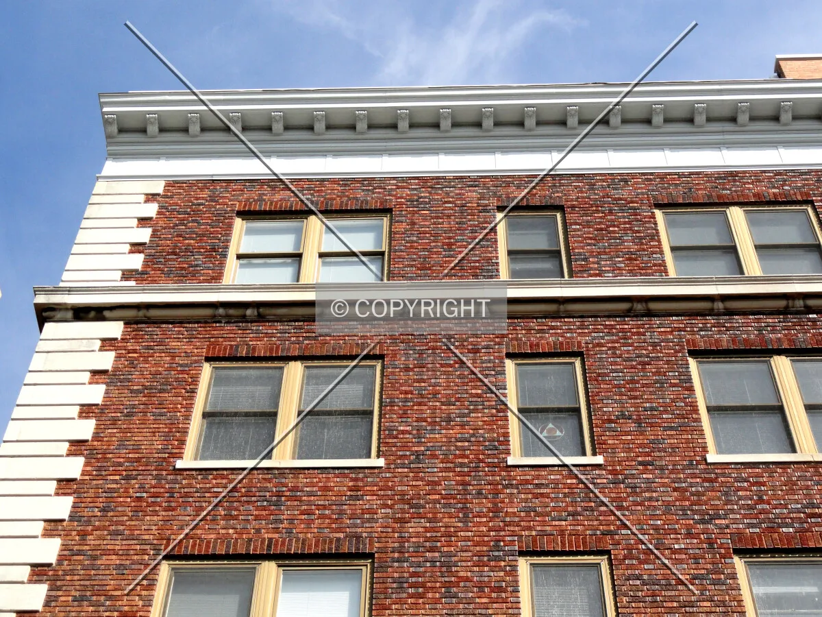 Western facade detail