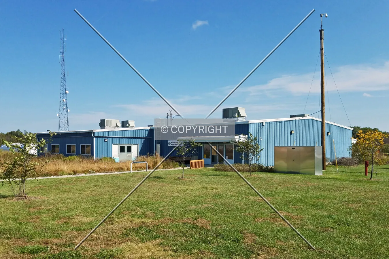 View from the southwest; October 15, 2016
