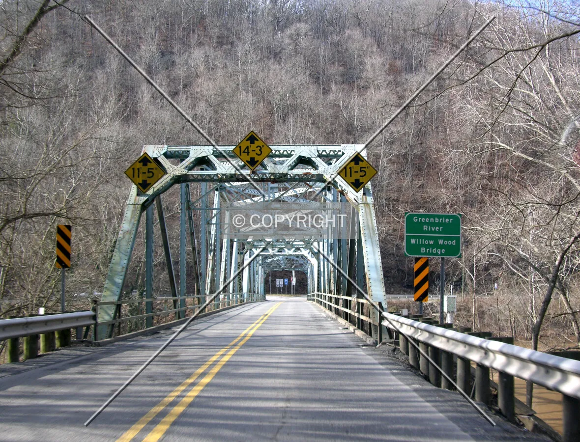 Eastern approach and signage