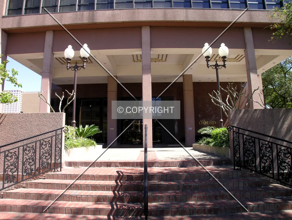 Looking towards the main entrance
