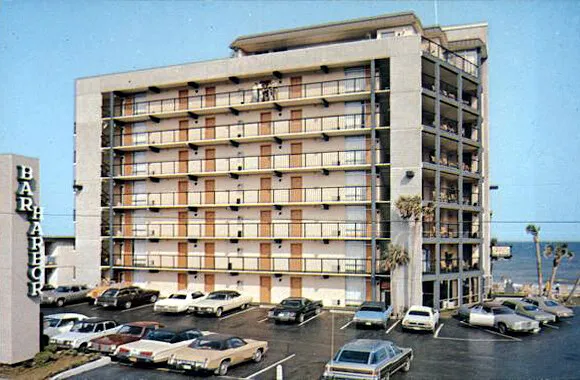 Vintage view from the northwest