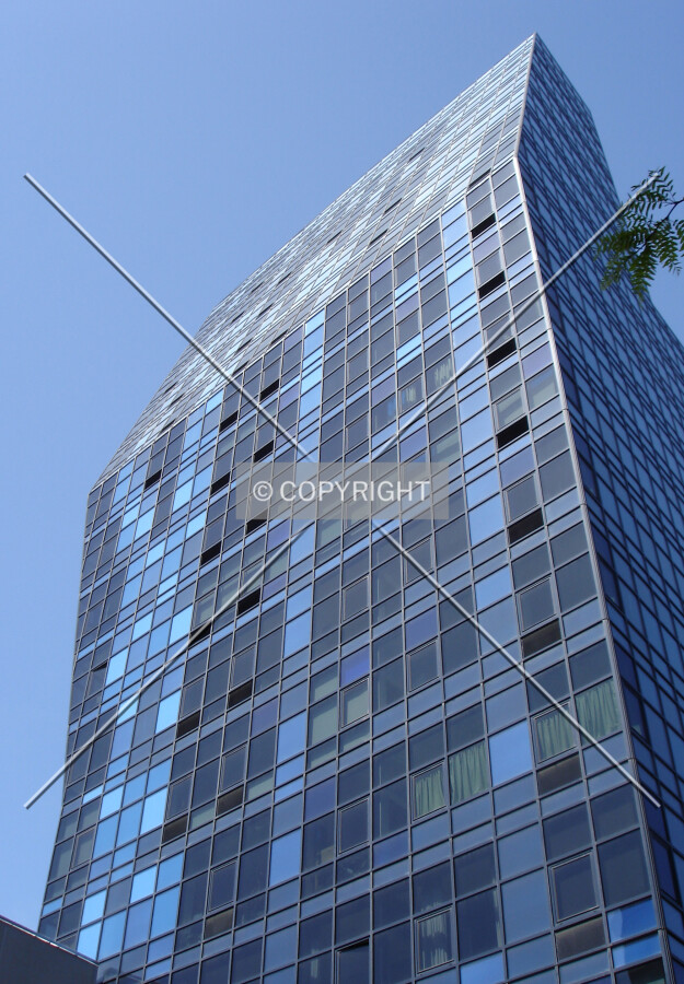 Looking up from Norfolk Street