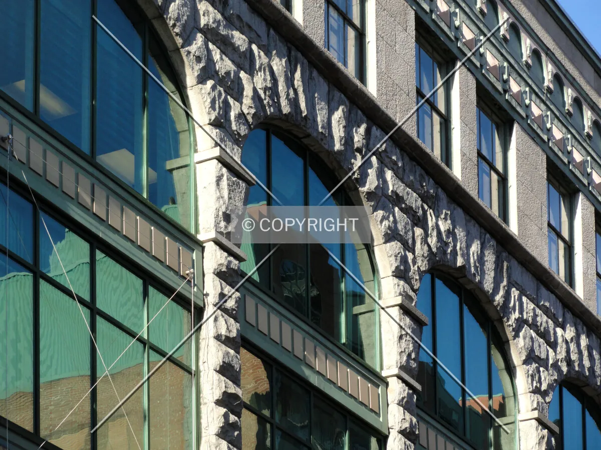 Northern facade detail