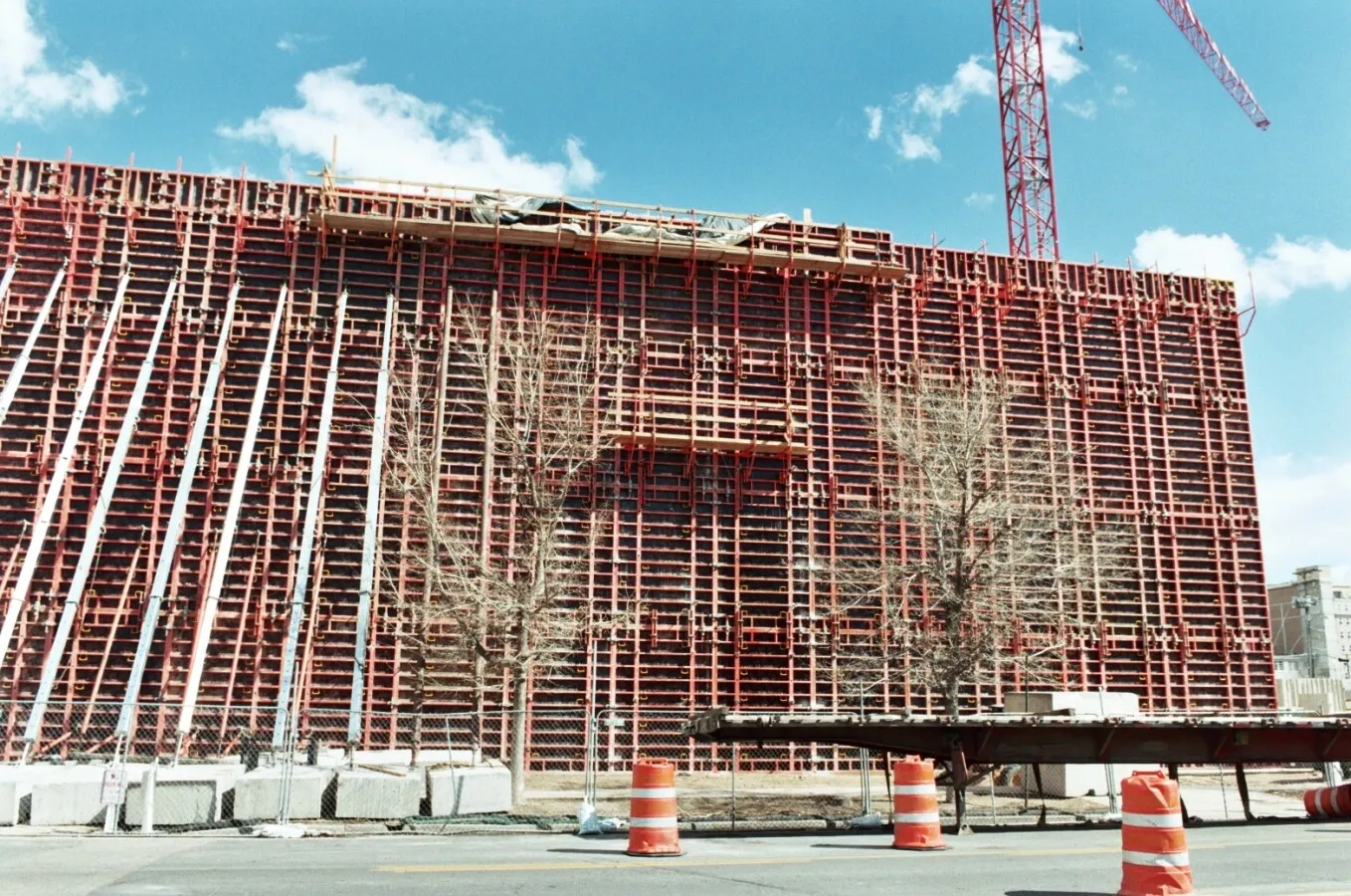 View from the west