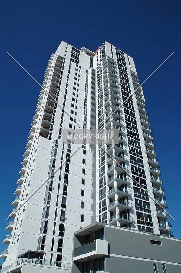 Looking up from Como Crescent