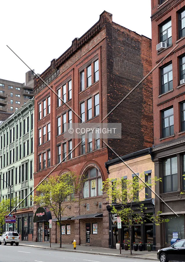 View from the northeast on St. Paul Street