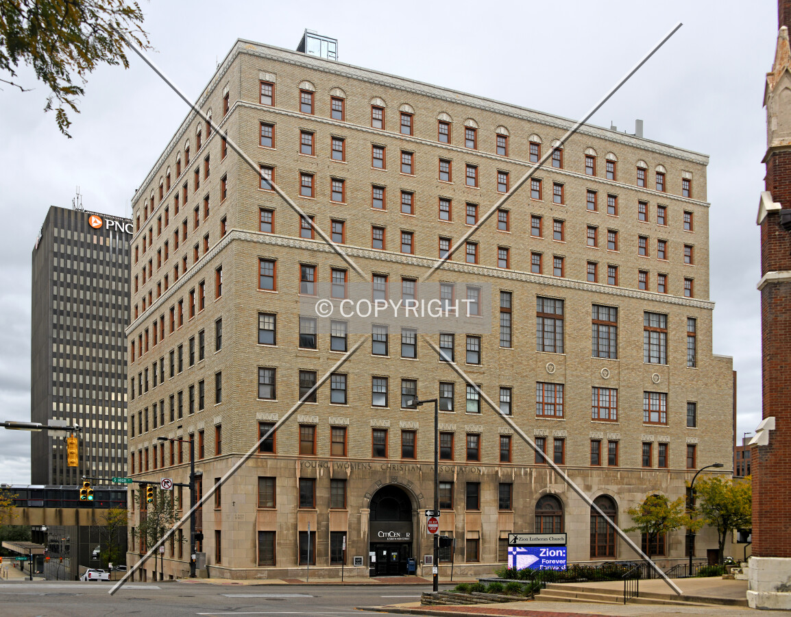 View from the southeast
