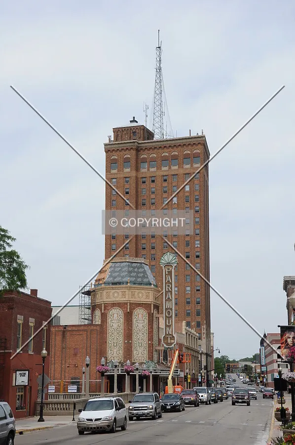 Distant view from the east