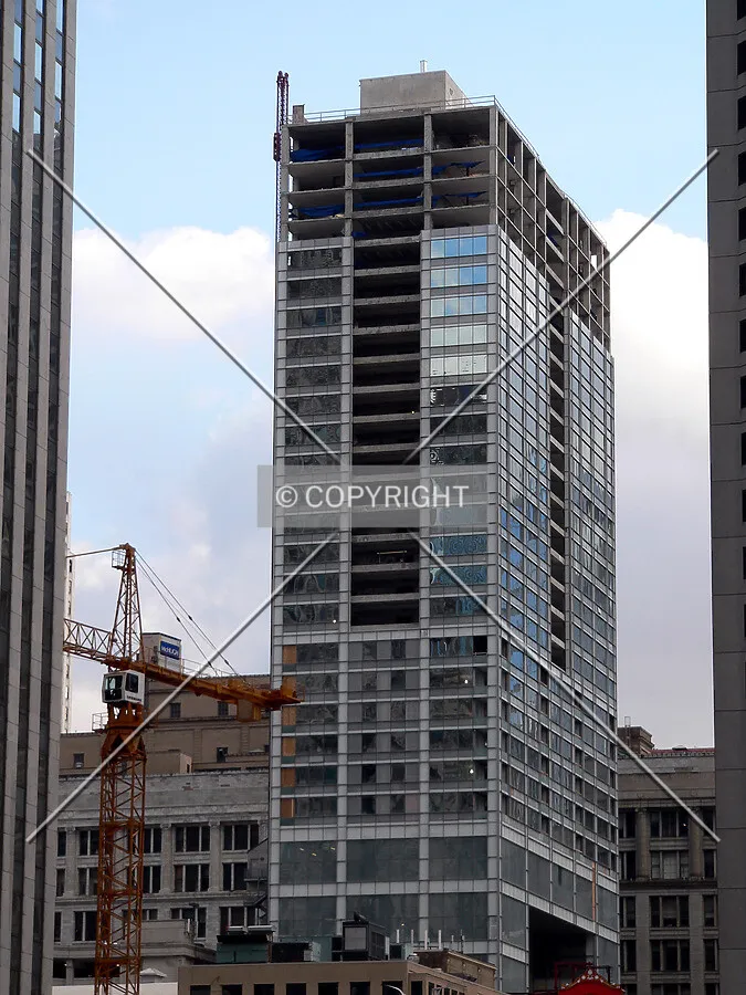 View to the southeast from Marina City