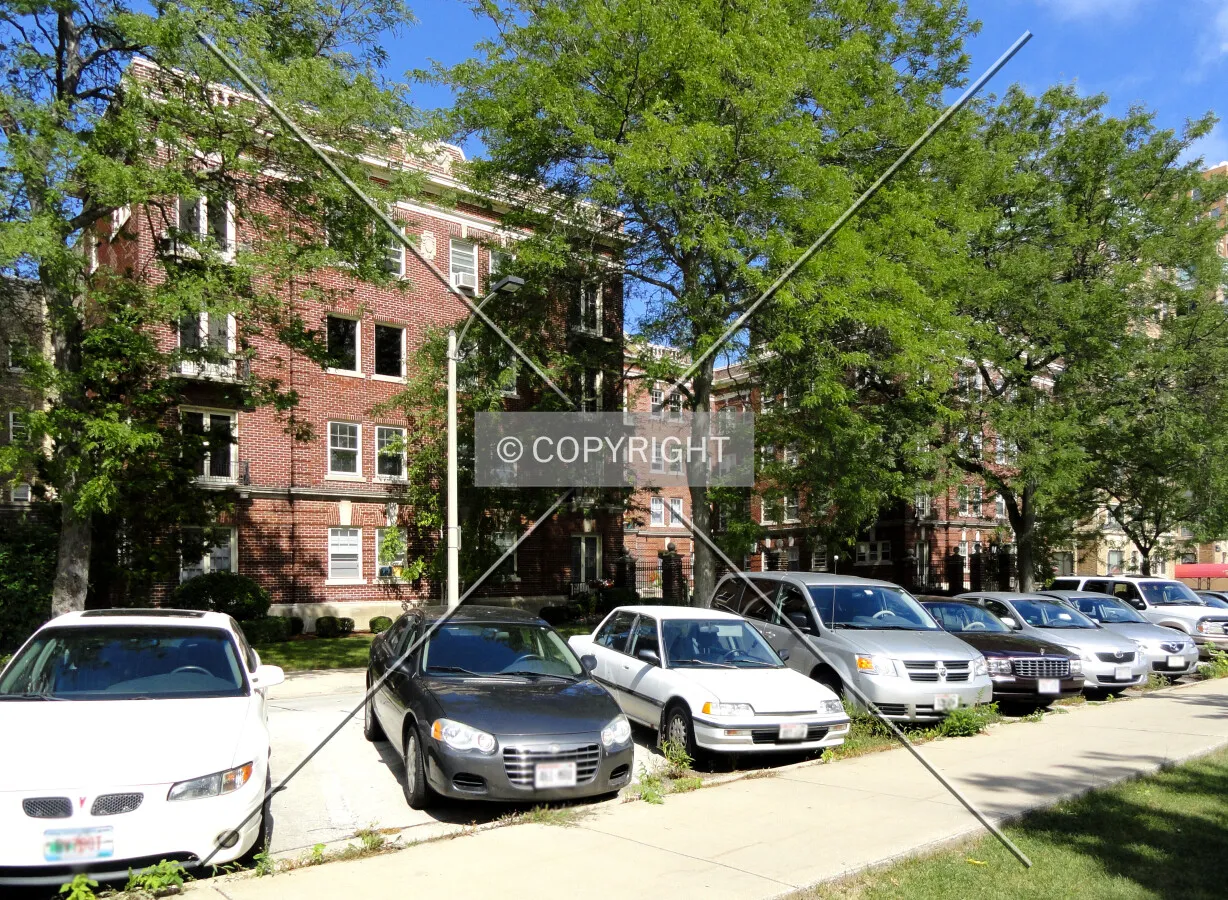 From across North Summit Avenue to the south