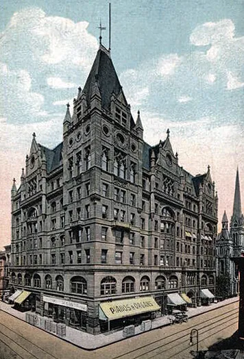 View from the southeast
