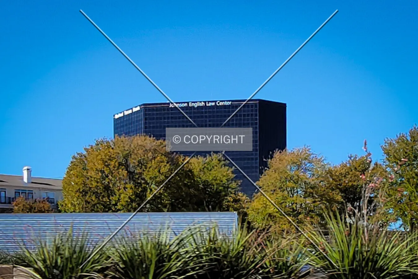 Distant view from the southeast; November 18, 2021