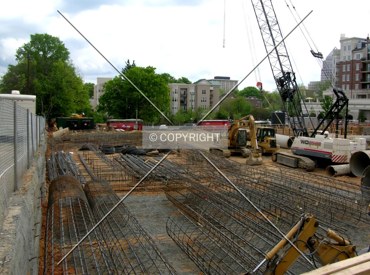From West 5th Street looking northeast