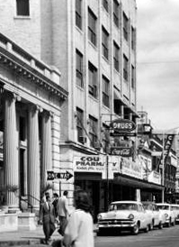 Vintage view from the southwest