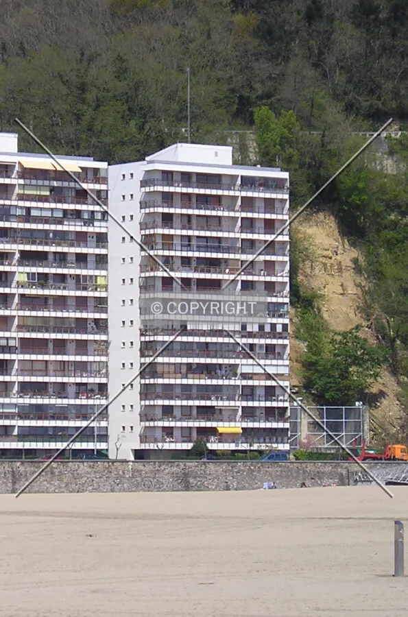 View from the beach