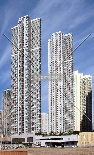 Towers 1 and 2 from Pui Shing Road