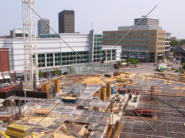 Overview with the Evanston skyline in the background