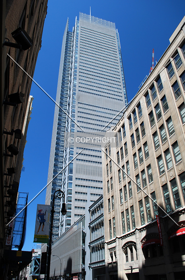 Viewed from West 40th Street