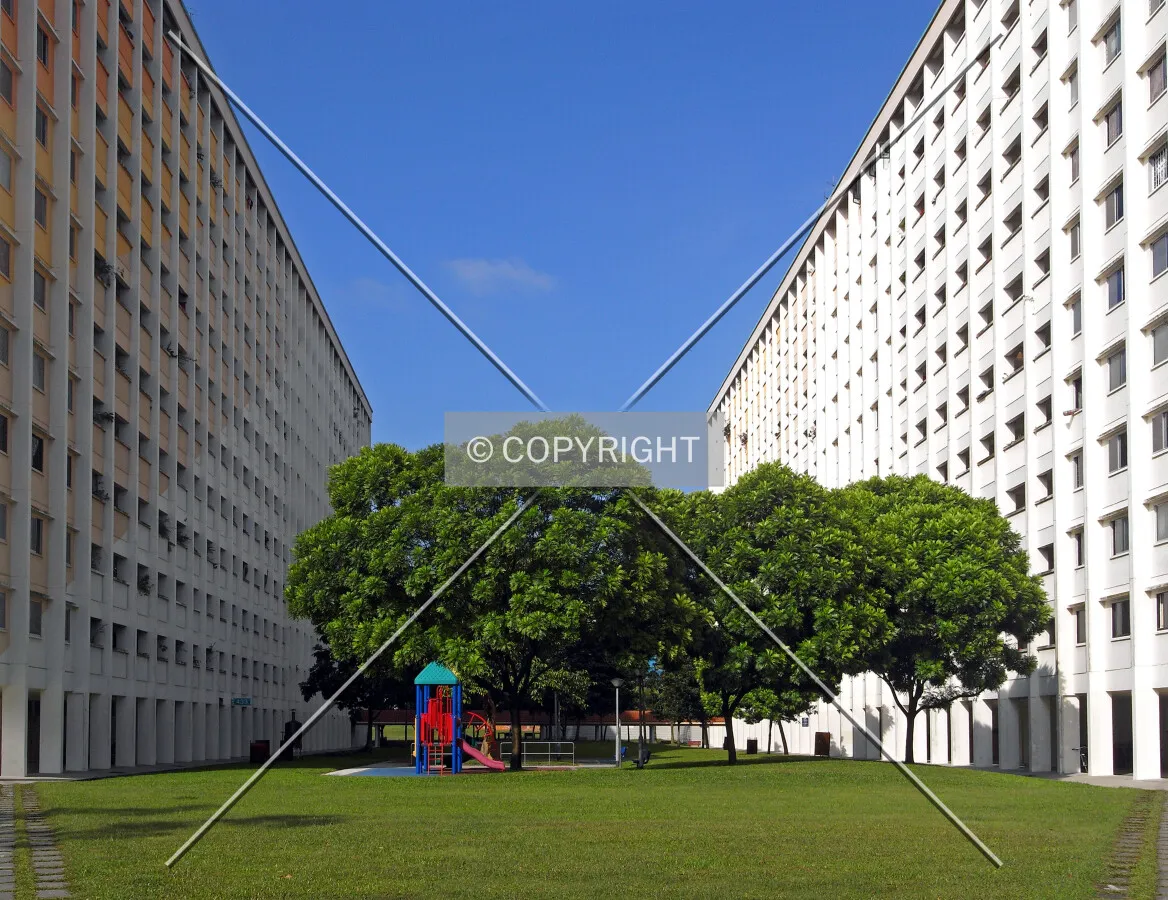 The playground between Blocks 433 and 435