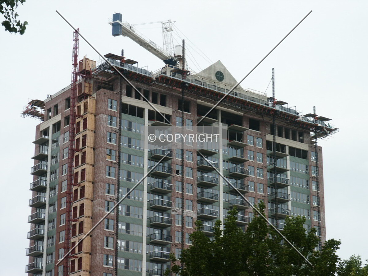 Top of the building