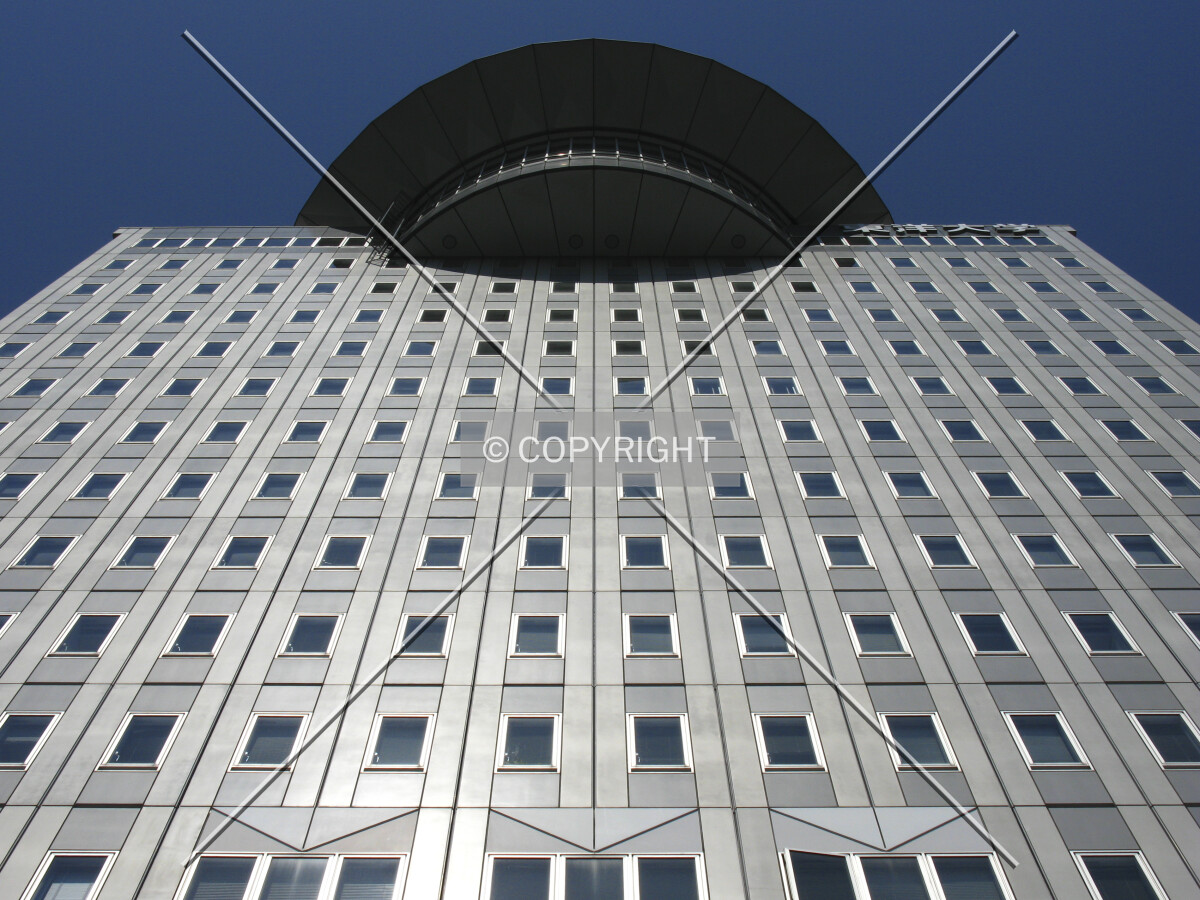Looking up from the southeast