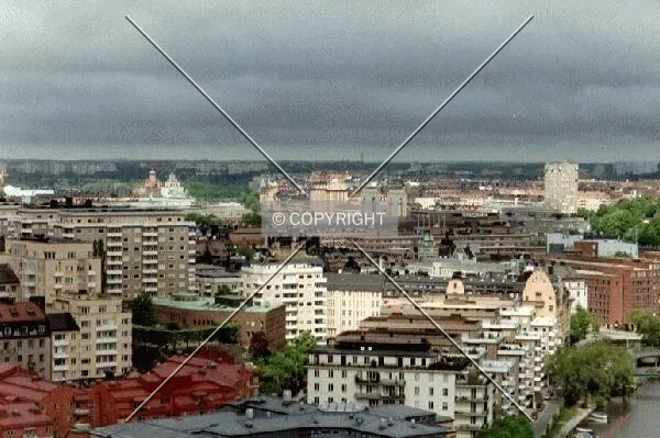 Rooftops seen from City Hall