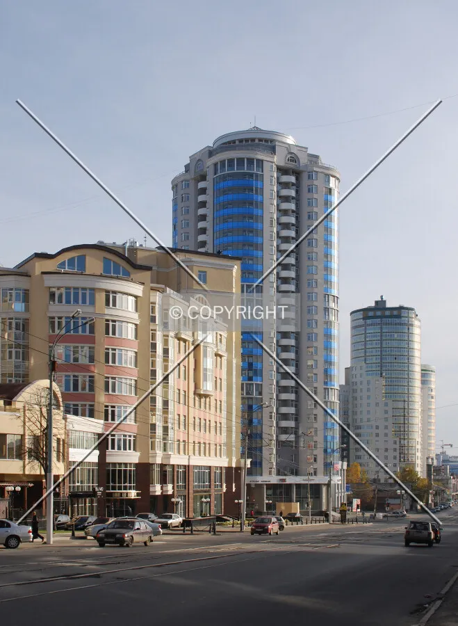 New high-rises at Radishcheva Street