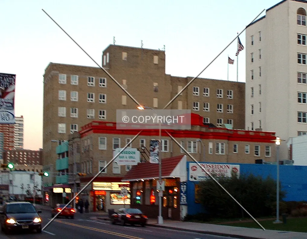 View from the west along Pacific Avenue
