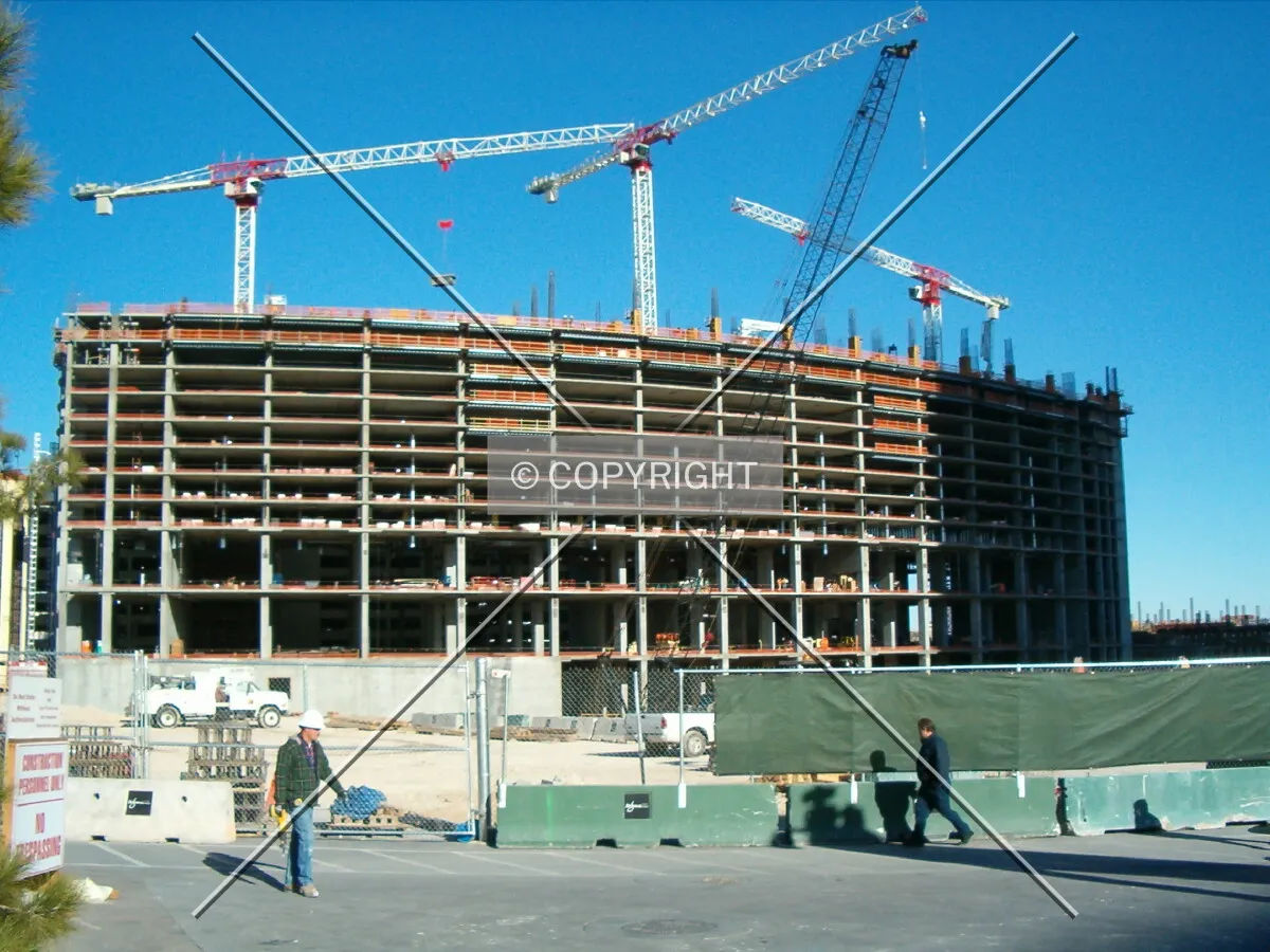 View from the south at the Wynn`s entrance