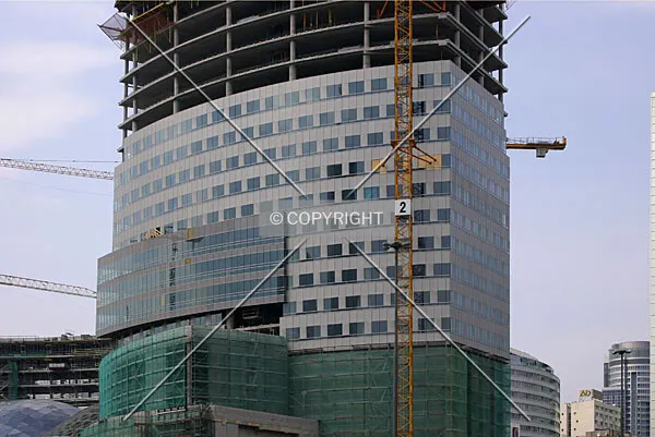 Middle part of the tower