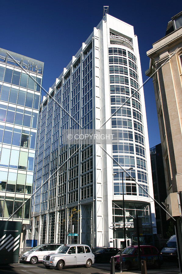 View northeast from Euston Road