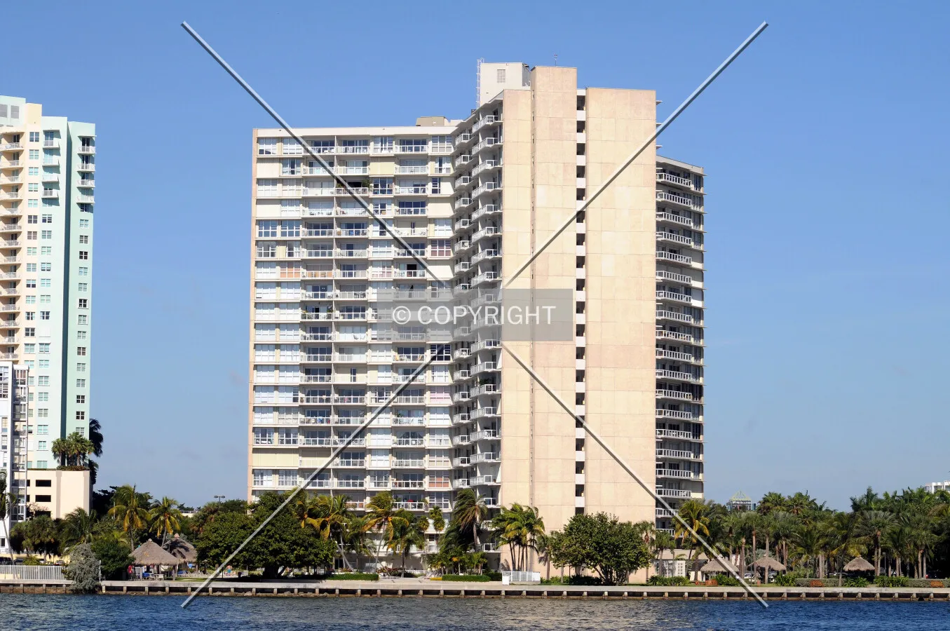 View from the southeast along Hobbie Beach