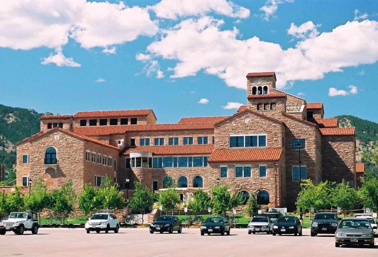 View from the east