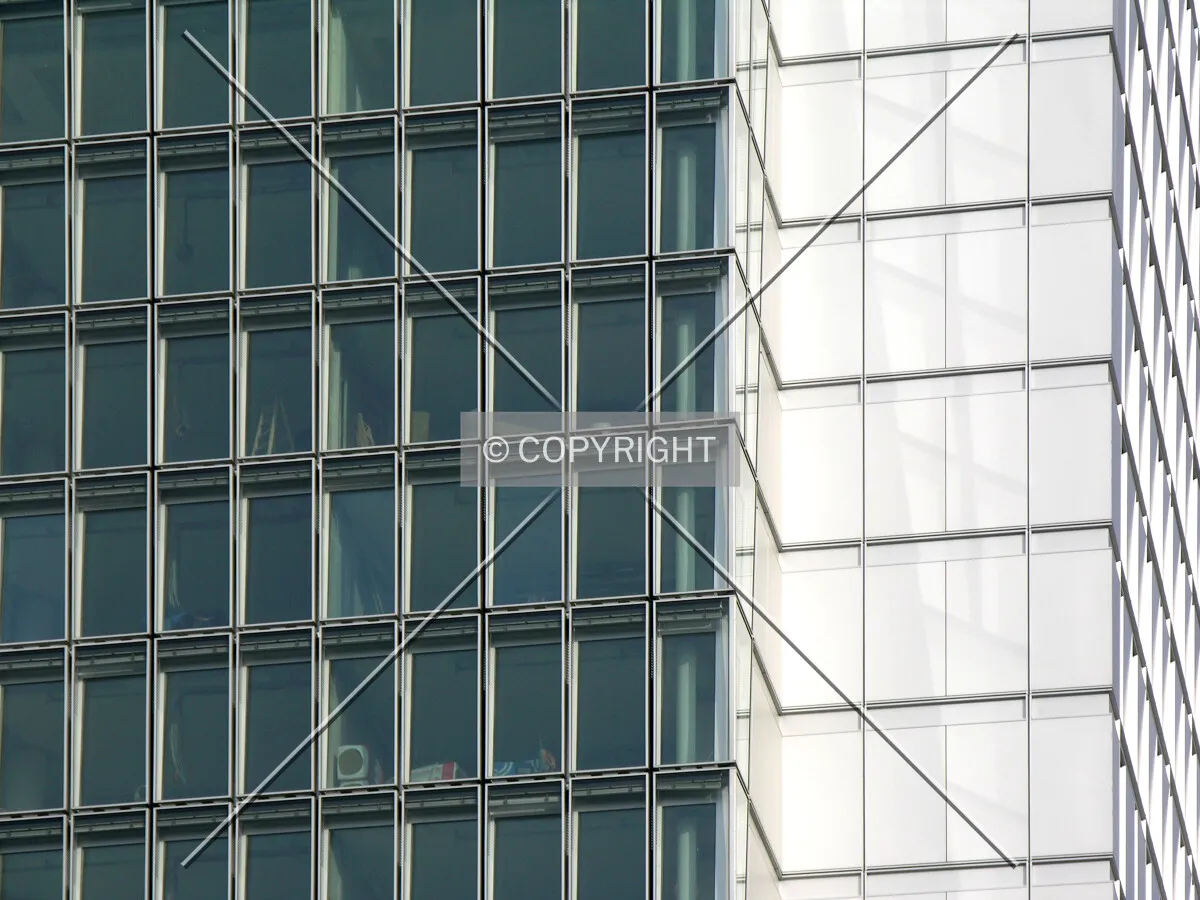 Western facade detail