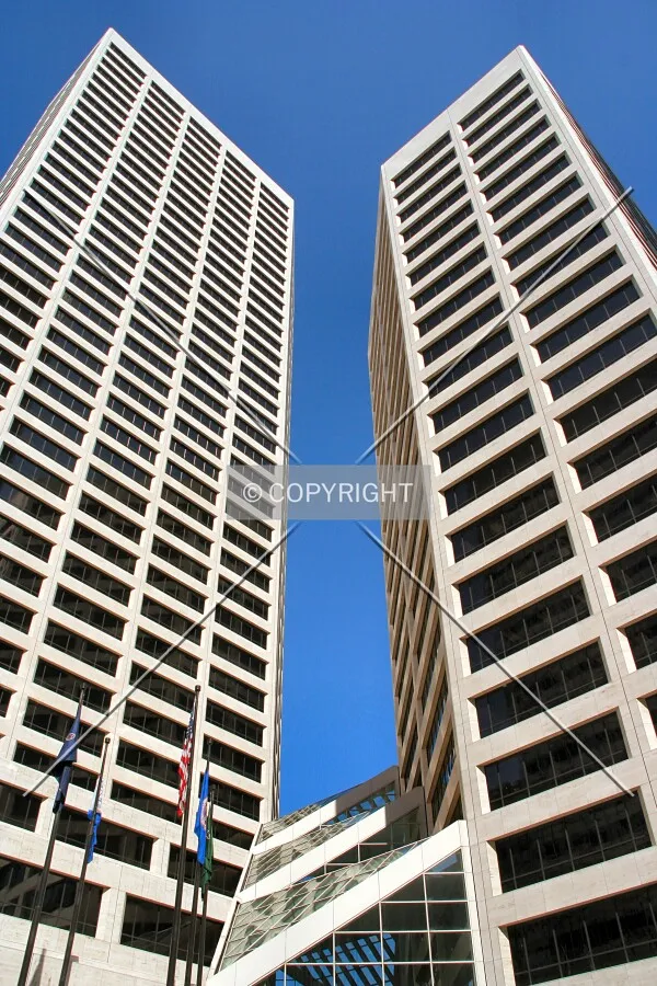 From below and to the west