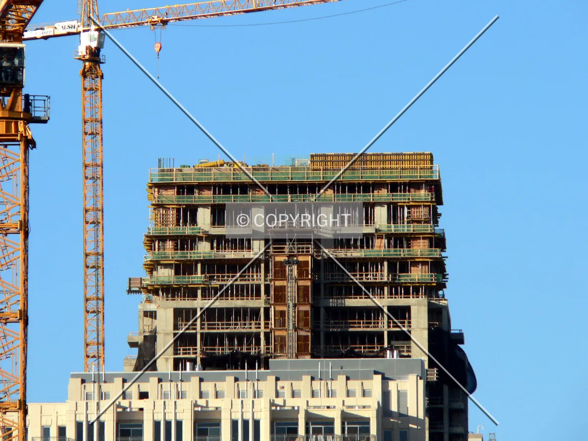 View of the top of the structure as seen from the south